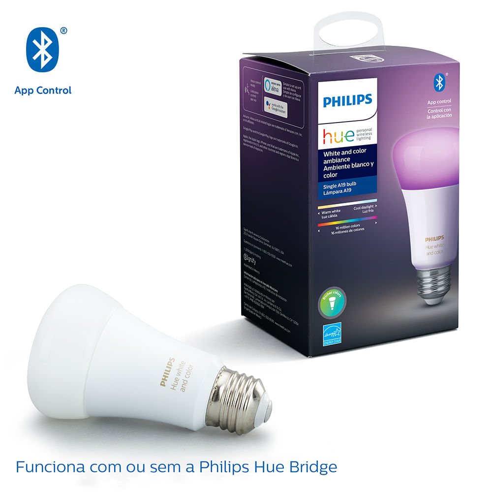 Lâmpadas Philips Hue sem ponte - Domótica Económica